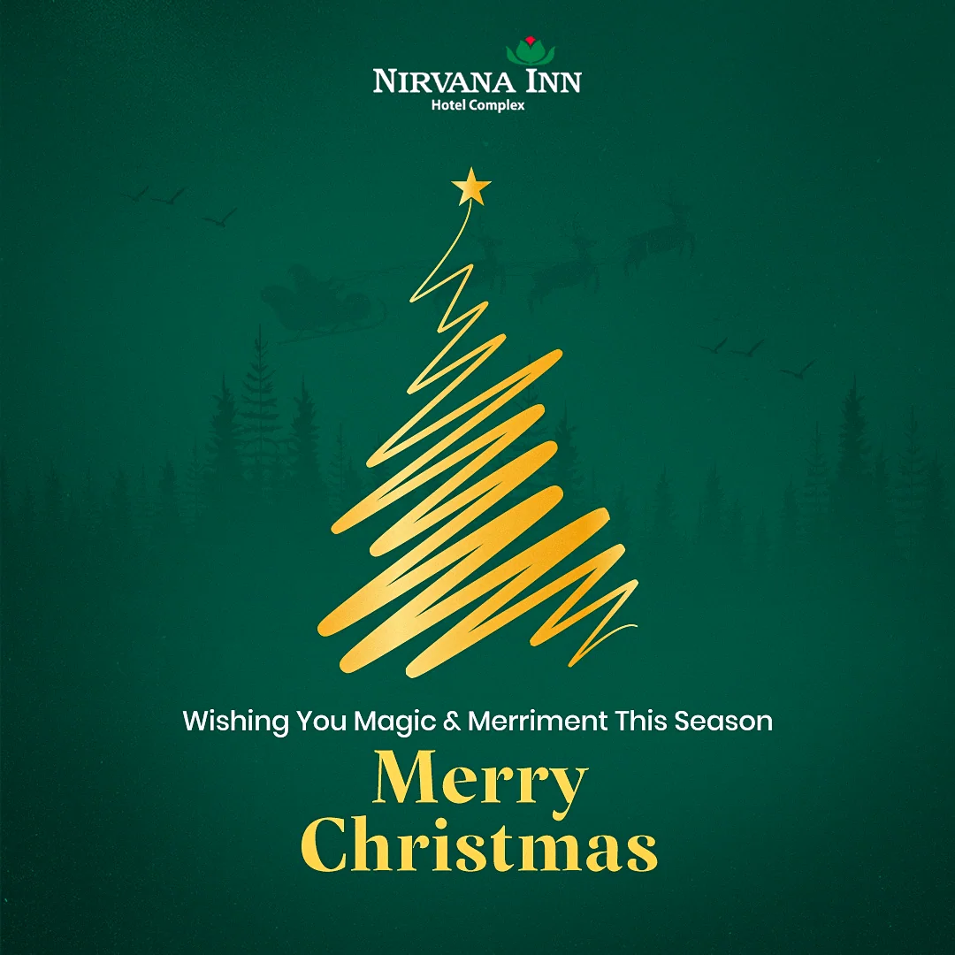 Merry Christmas greeting post
