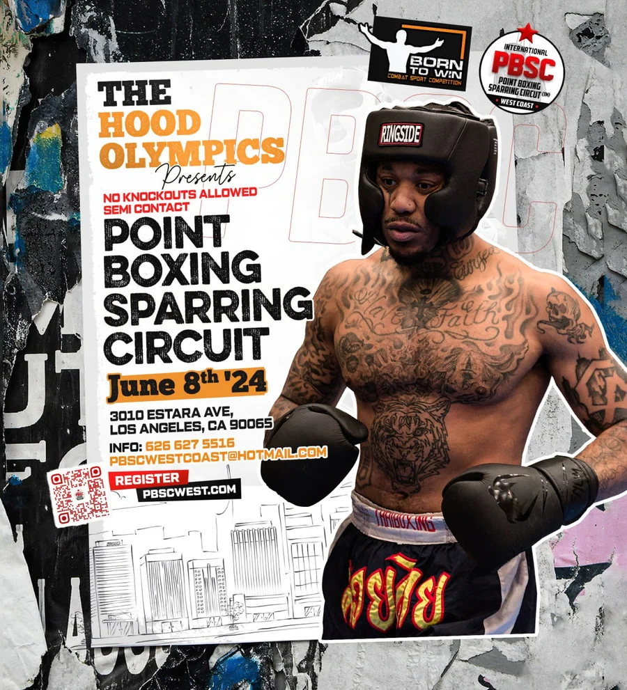 Hood Olympics 2024 flyer