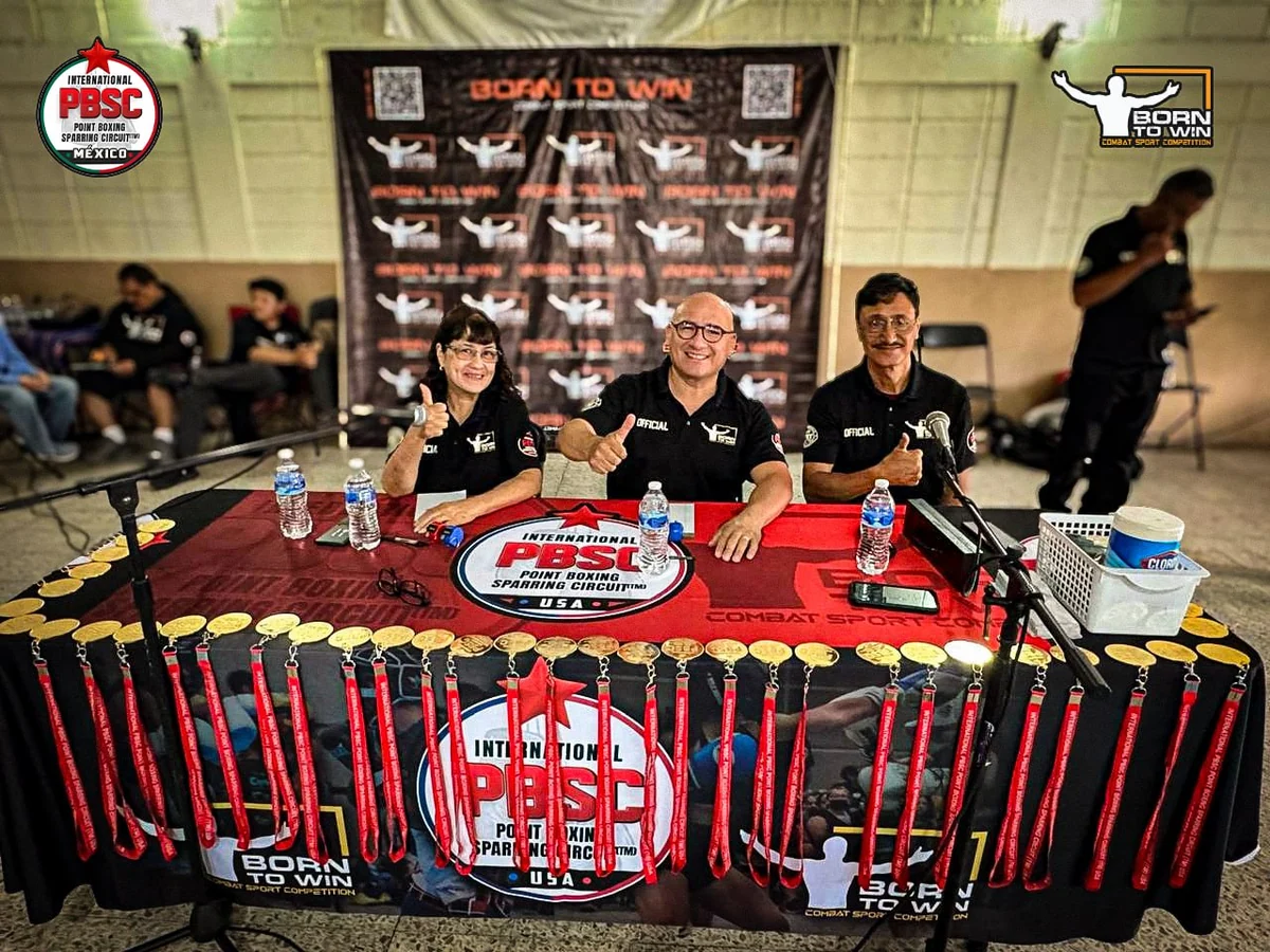 Officials and medal table, PBSC México