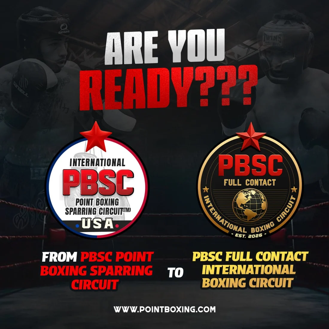 PBSC Full Contact rebrand evolution